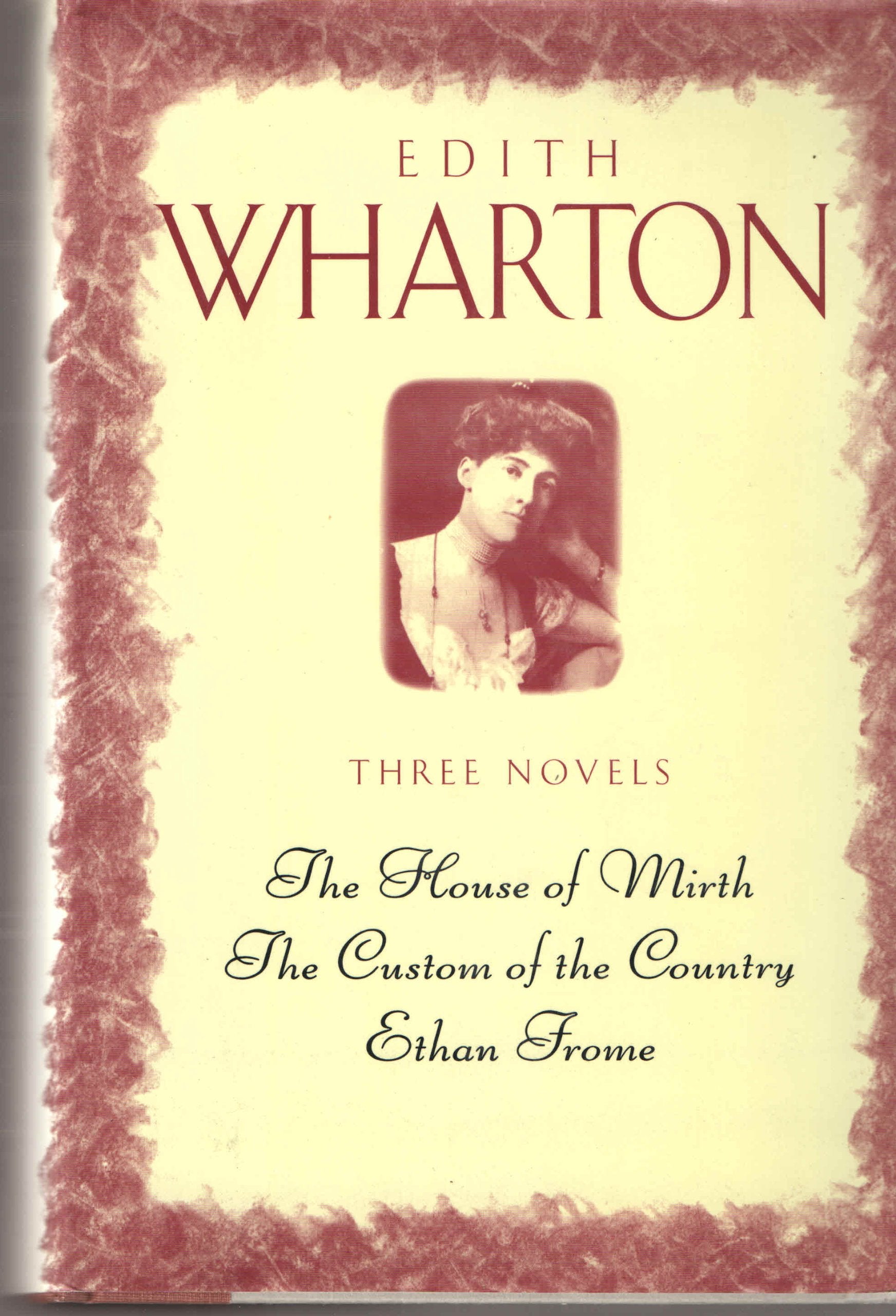 Three Novels the House of Mirth the Cust book