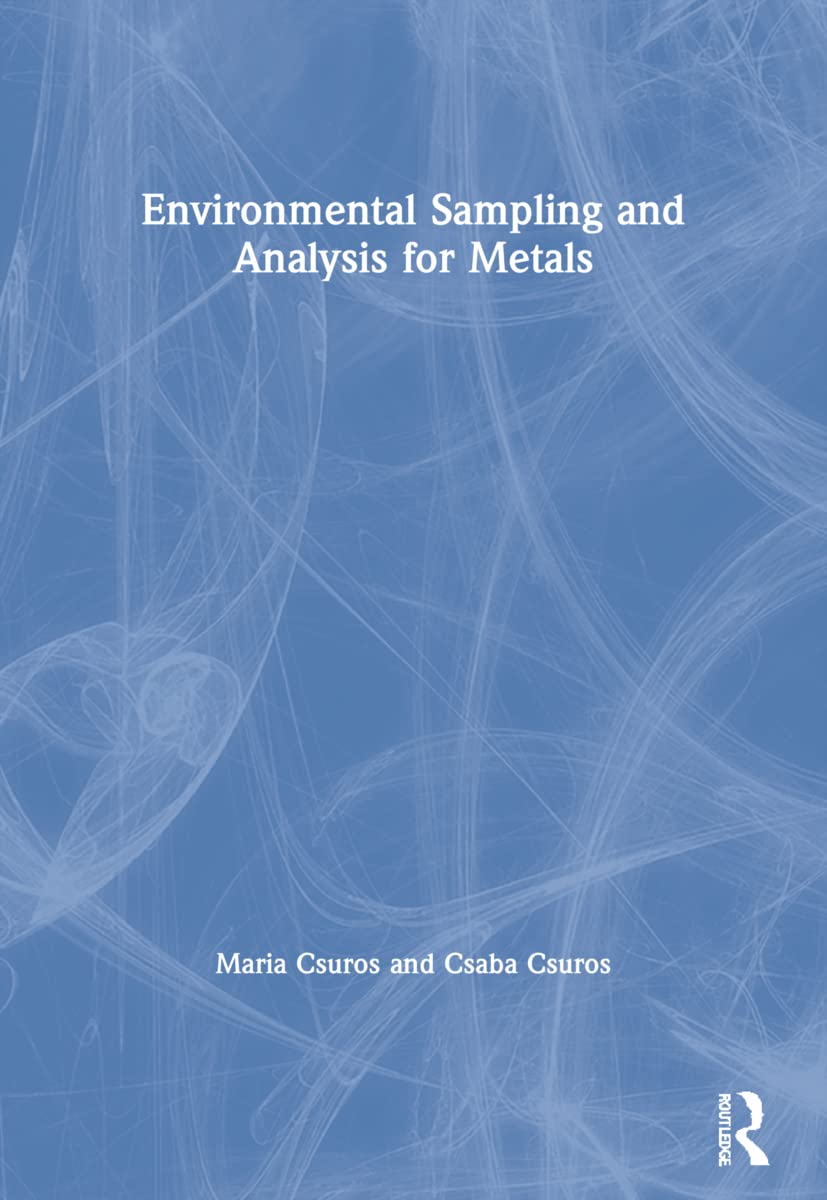 Environmental Sampling and Analysis for Metals Computer Science