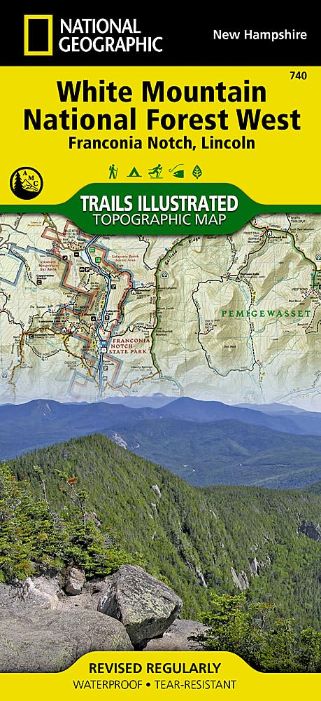 Franconia Notch / Northern Lincoln: National Geographic Trails Illustrated USA Nordosten: Trails Illustrated Other Rec. Areas (National Geographic Trails Illustrated Map, Band 740) Leisure, Home & Garden