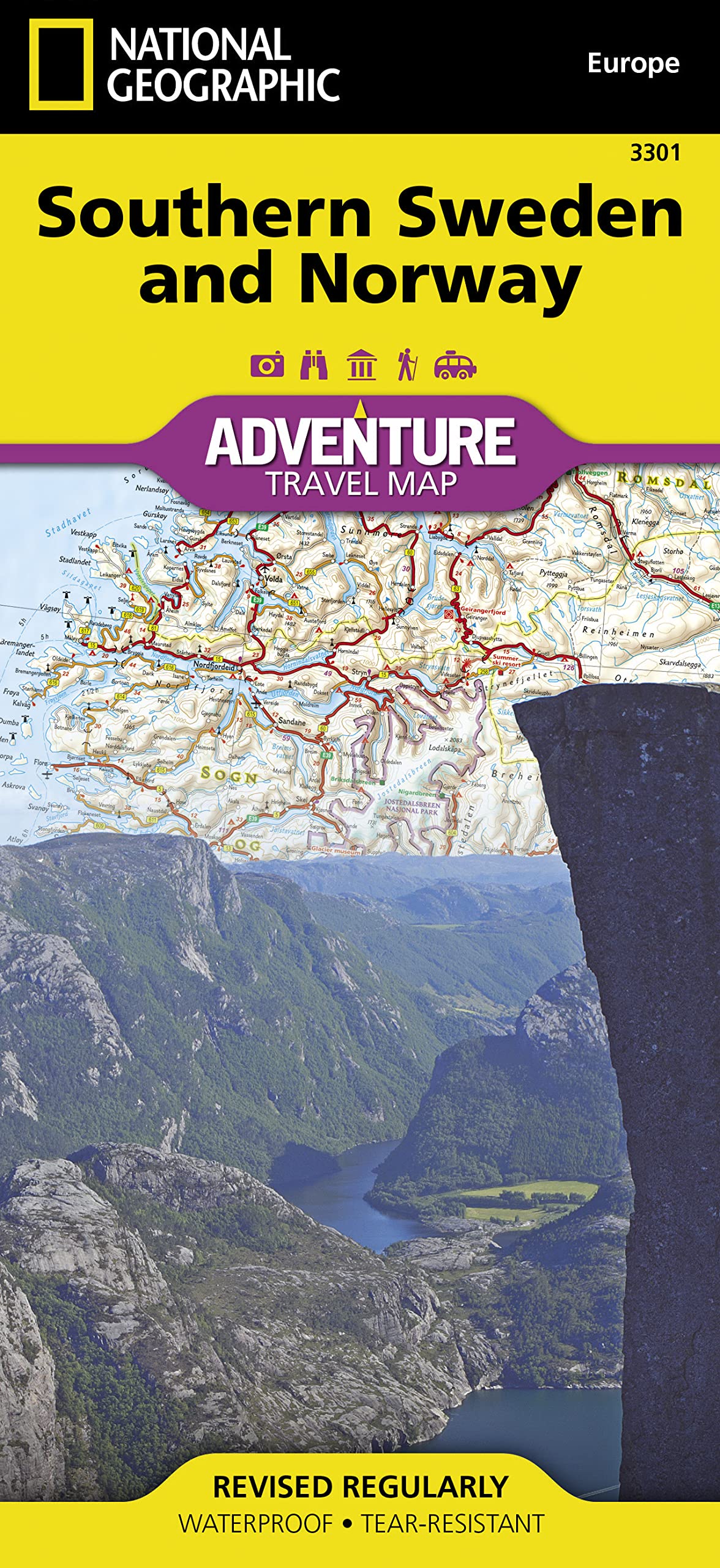 SOUTHERN SWEDEN/NORWAY 1/975.000 book