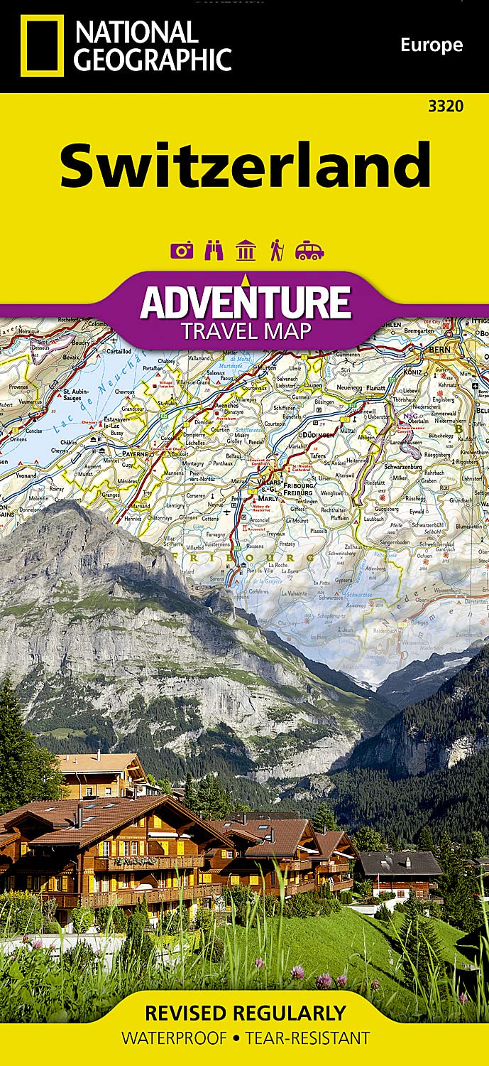SWITZERLAND 1/300.000 book