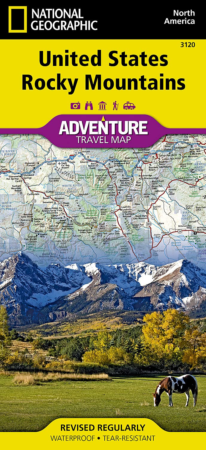 National Geographic United States Rocky Mountains book