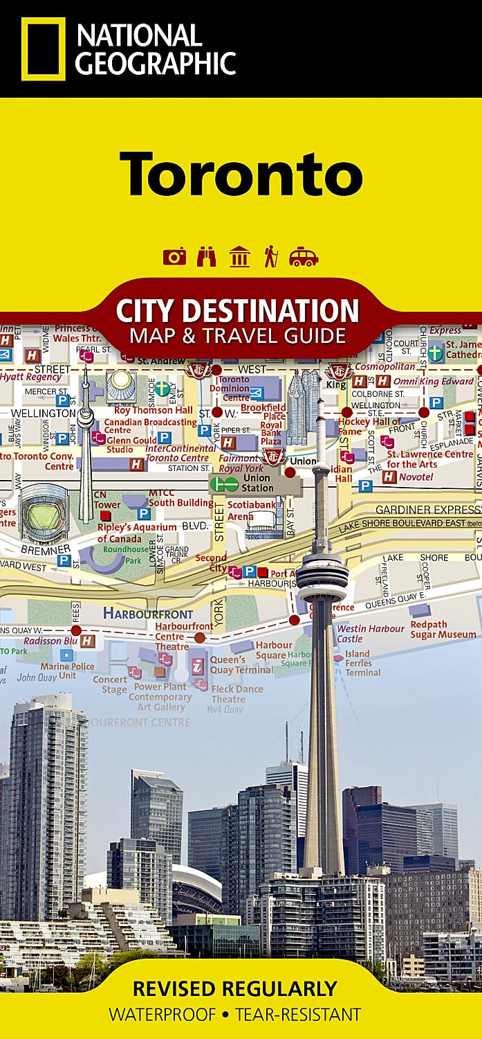 Toronto: Stadtplan Toronto (National Geographic Destination City Map) Leisure, Home & Garden