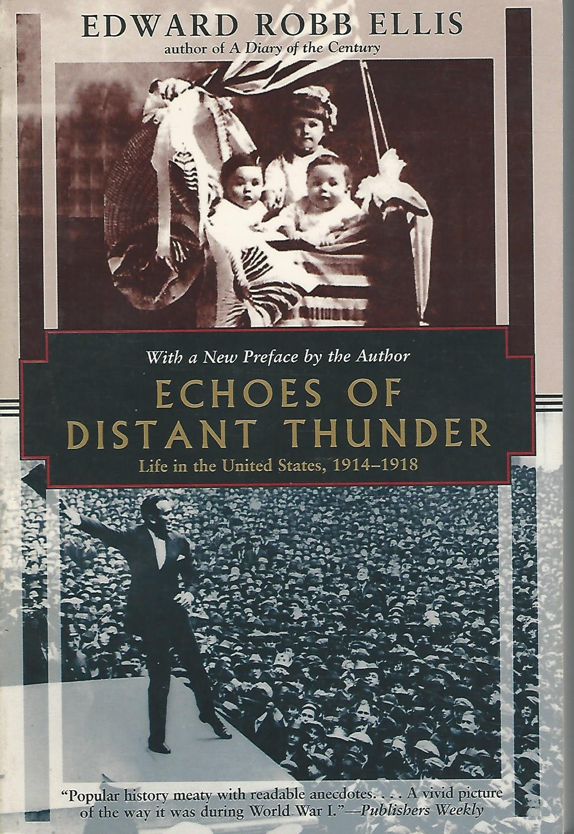 Echoes of Distant Thunder: Life in the United States, 1914-1918 (Kodansha Globe) General education