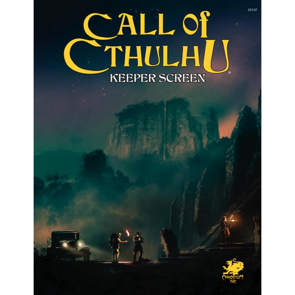 Call of Cthulhu Keeper Screen: Horror Roleplaying in the Worlds of H.P. Lovecraft Leisure & Fun