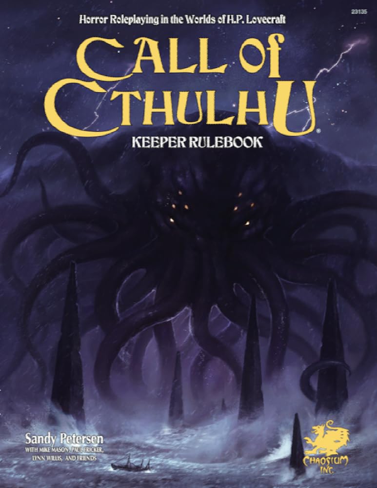 Call of Cthulhu Keeper Rulebook - Revised Seventh Edition book