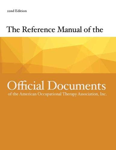 Reference Manual of the Official Documents of the AOTA Medicine