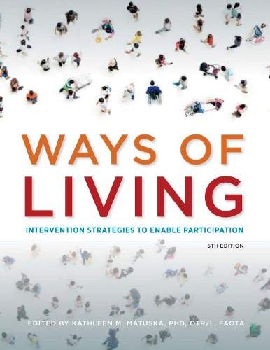 Ways of Living: Intervention Strategies to Enable Participation Medicine