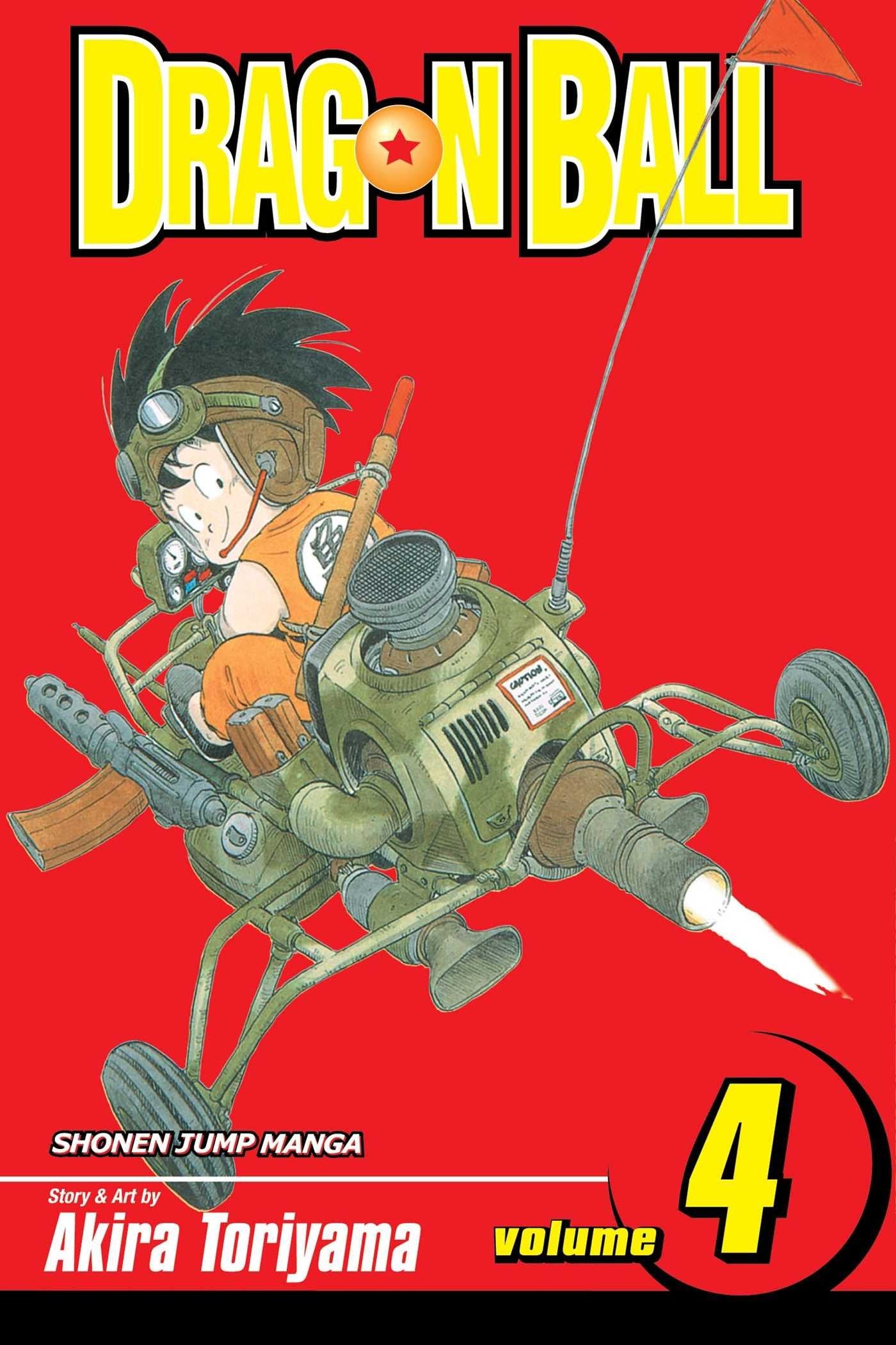 DRAGON BALL SHONEN J ED GN VOL 04 (C: 1-0-0): Volume 4 Manga