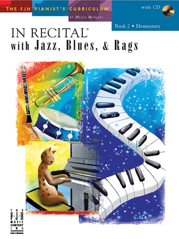 In Recital With Jazz, Blues & Rags (Fjh Pianist's Curriculum, 2) Sheet Music