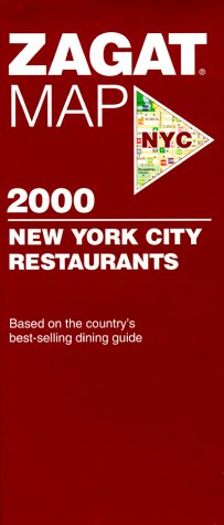 Zagat Map 2000 New York City Restaurants (Zagat Guides) Leisure, Home & Garden