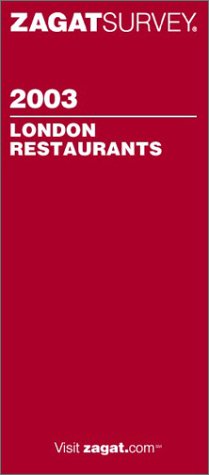 London Restaurants (Zagat Guides) Leisure, Home & Garden