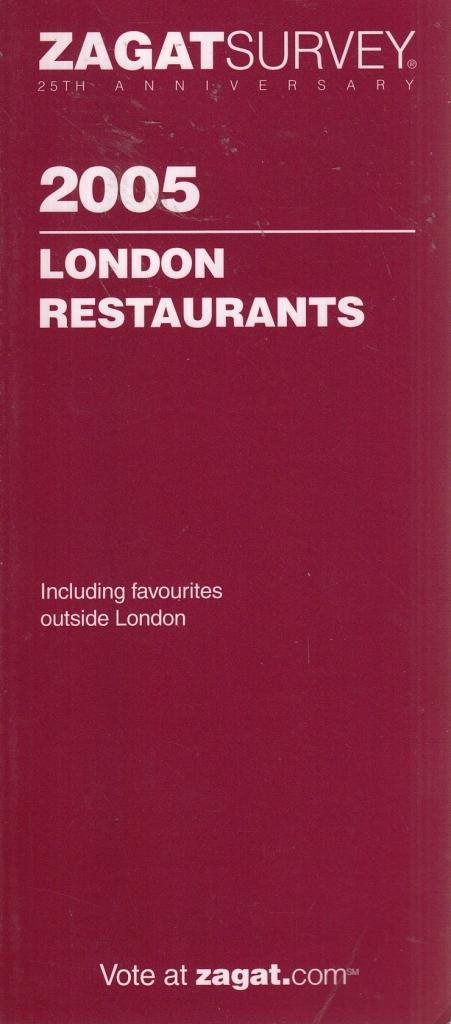 London Restaurants (Zagat Guides) Leisure, Home & Garden