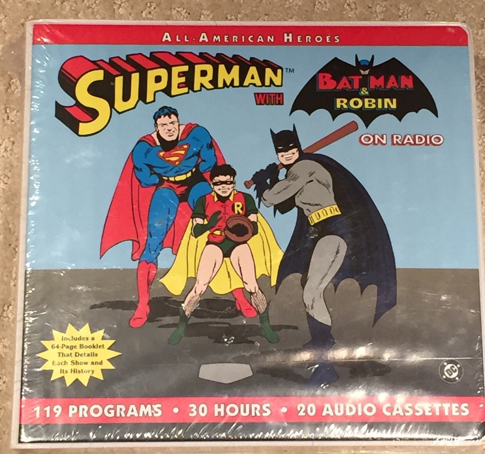 The Adventures of Superman with Batman & Robin on Radio cd