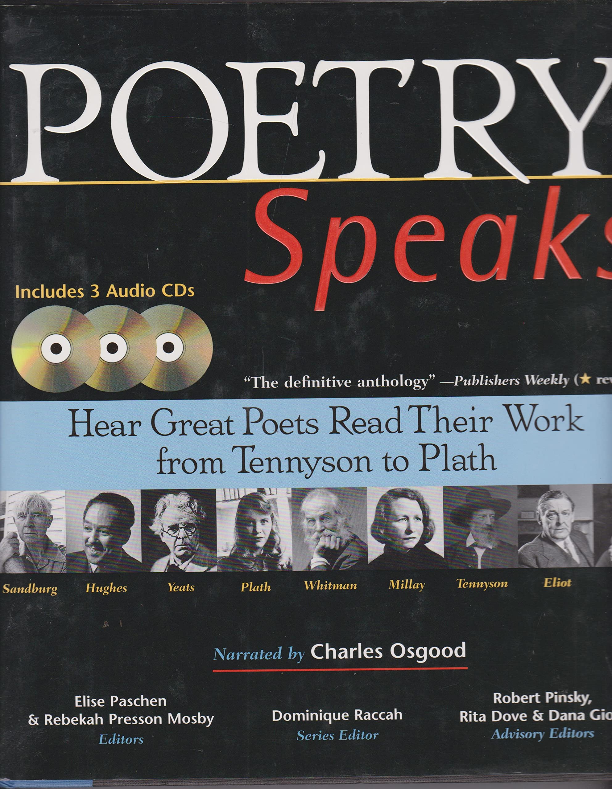 Poetry Speaks: Hear Great Poets Read Their Work from Tennyson to Plath book
