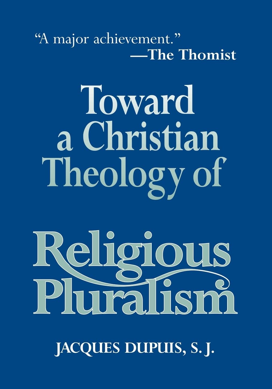 Toward a Christian Theology of Religious Pluralism Religion & Esotericism