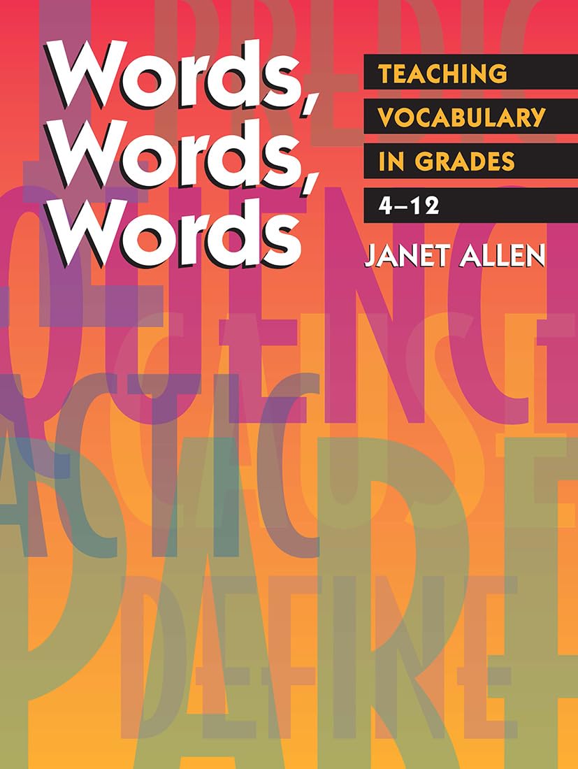 Words, Words, Words: Teaching Vocabulary in Grades 4-12 Business, Finance & Career