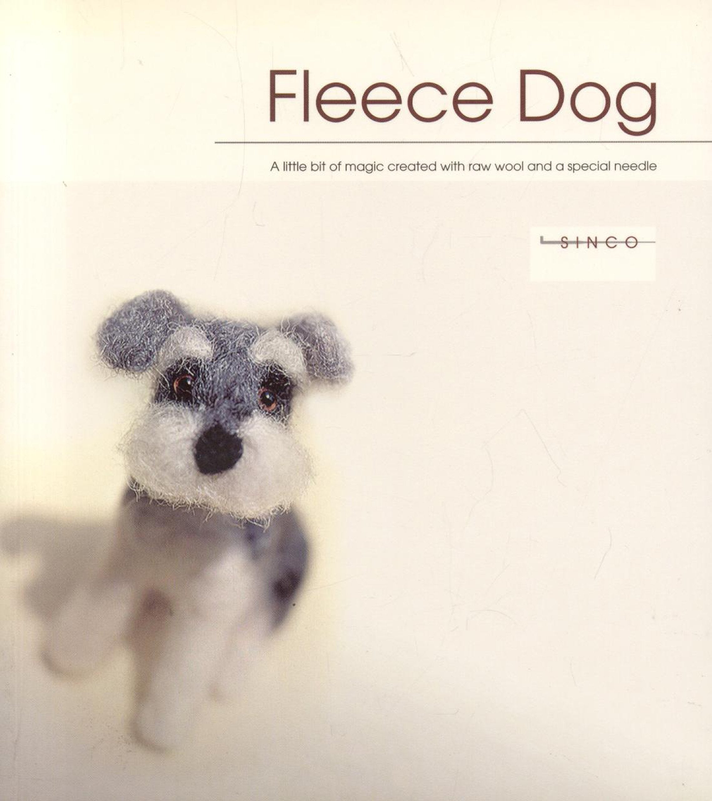 Fleece Dog: A Little Bit of Magic Created With Raw Wool and a Special Needle Hobbies & Crafts