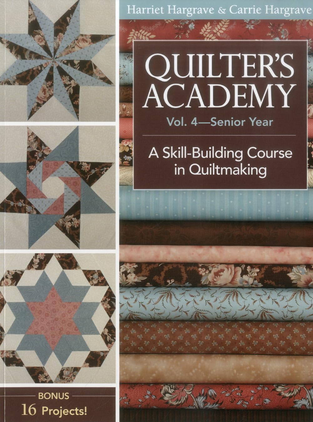 Quilter's Academy, Volume 4-Print-On-Demand Edition: A Skill Building Course in Quiltmaking Hobbies & Crafts