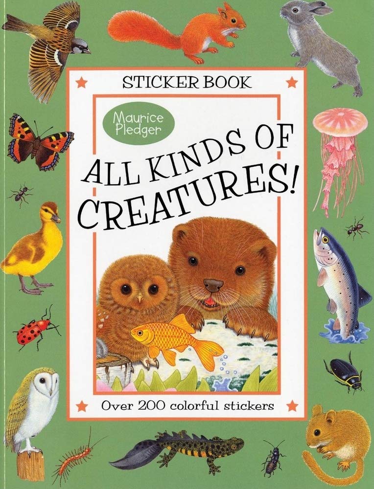 All Kinds of Creatures!: Over 200 Colorful Stickers (Pledger Sticker) Tiptoi & Games