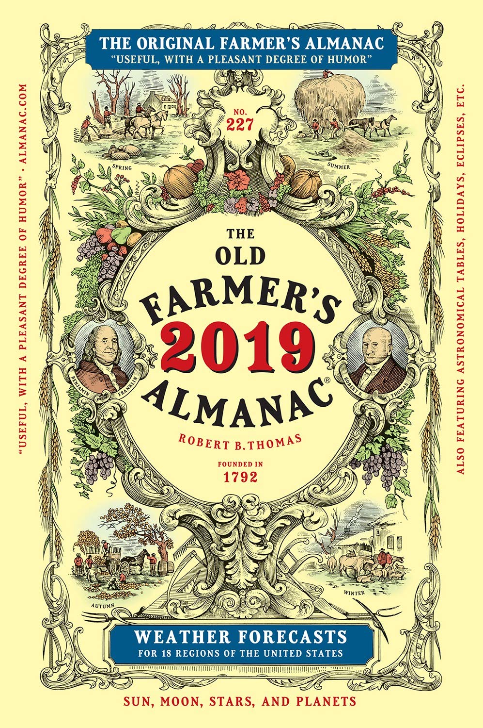 The Old Farmer's Almanac 2019, Trade Edition book