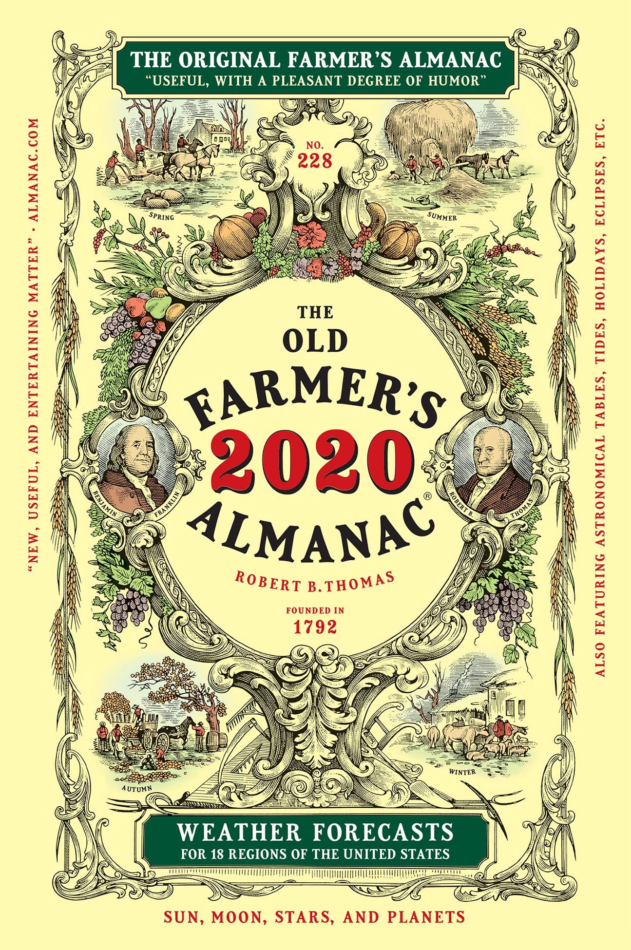 The Old Farmer's Almanac 2020, Trade Edition Reference Books