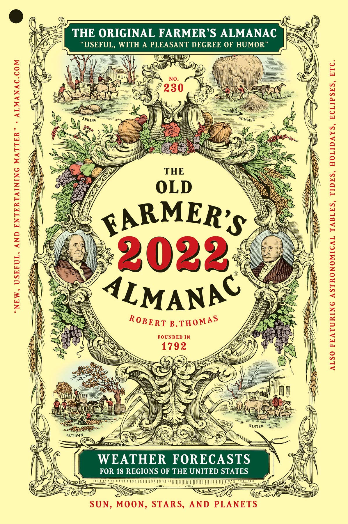 The Old Farmer's Almanac 2022 book