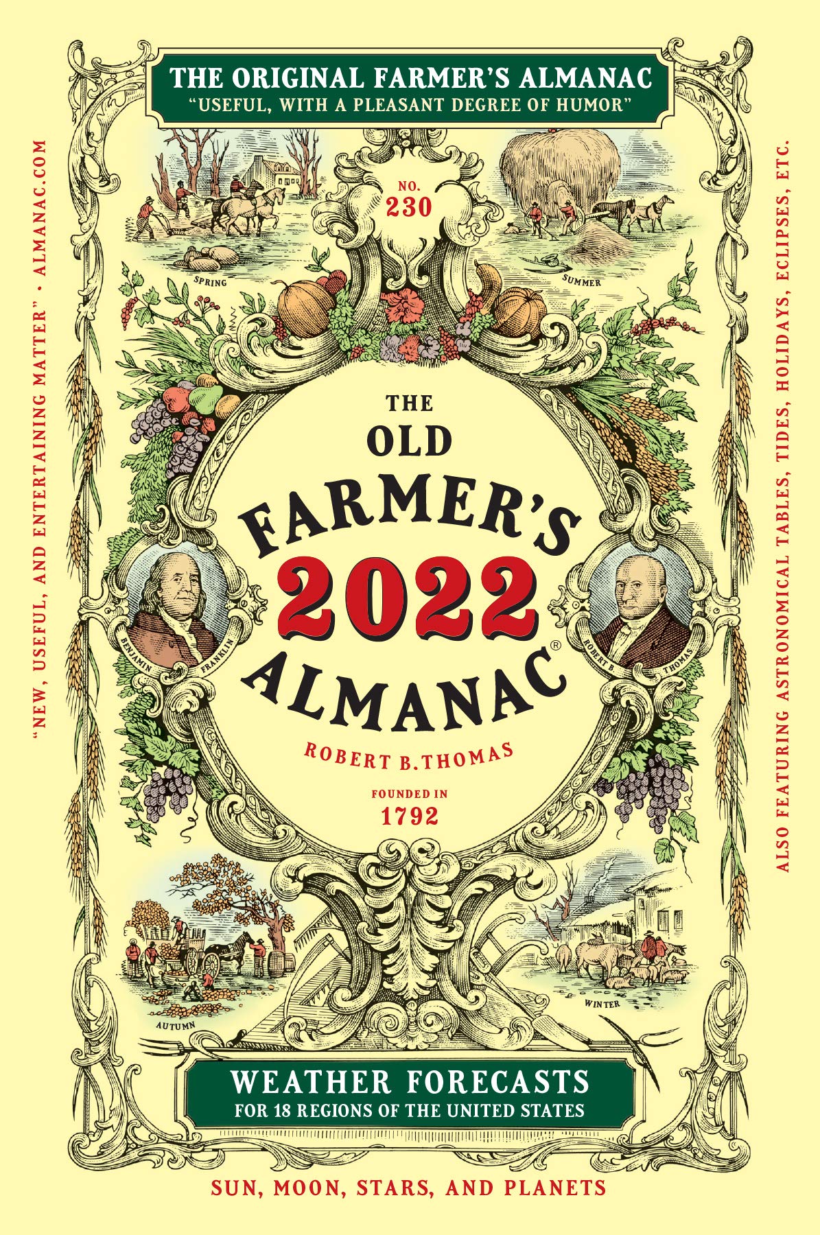 The Old Farmer's Almanac 2022 Mathematics