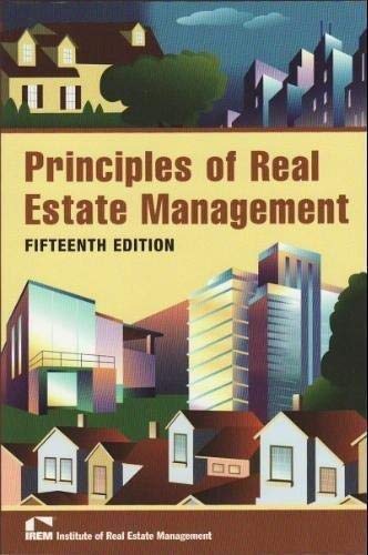 Principles of Real Estate Management book