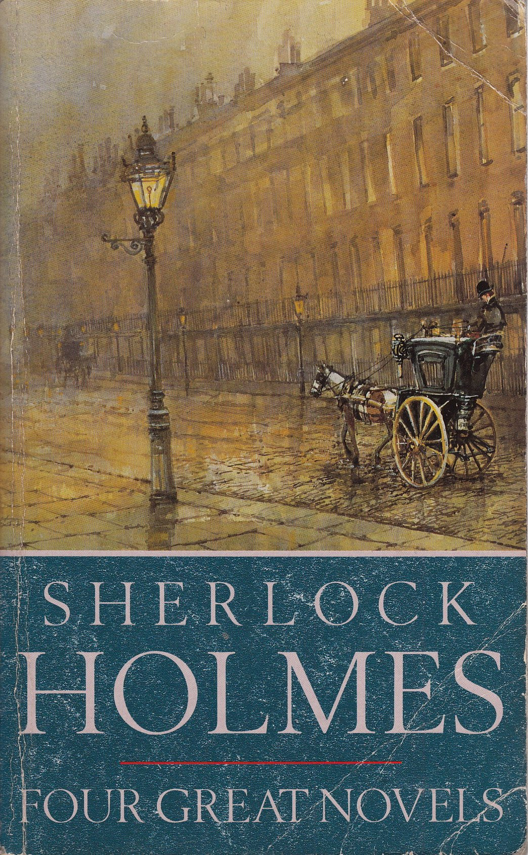 Sherlock Holmes, Four Great Novels: A Study in Scarlet; The Sign of Four; The Hound of the Baskervilles; The Valley of Fear Books