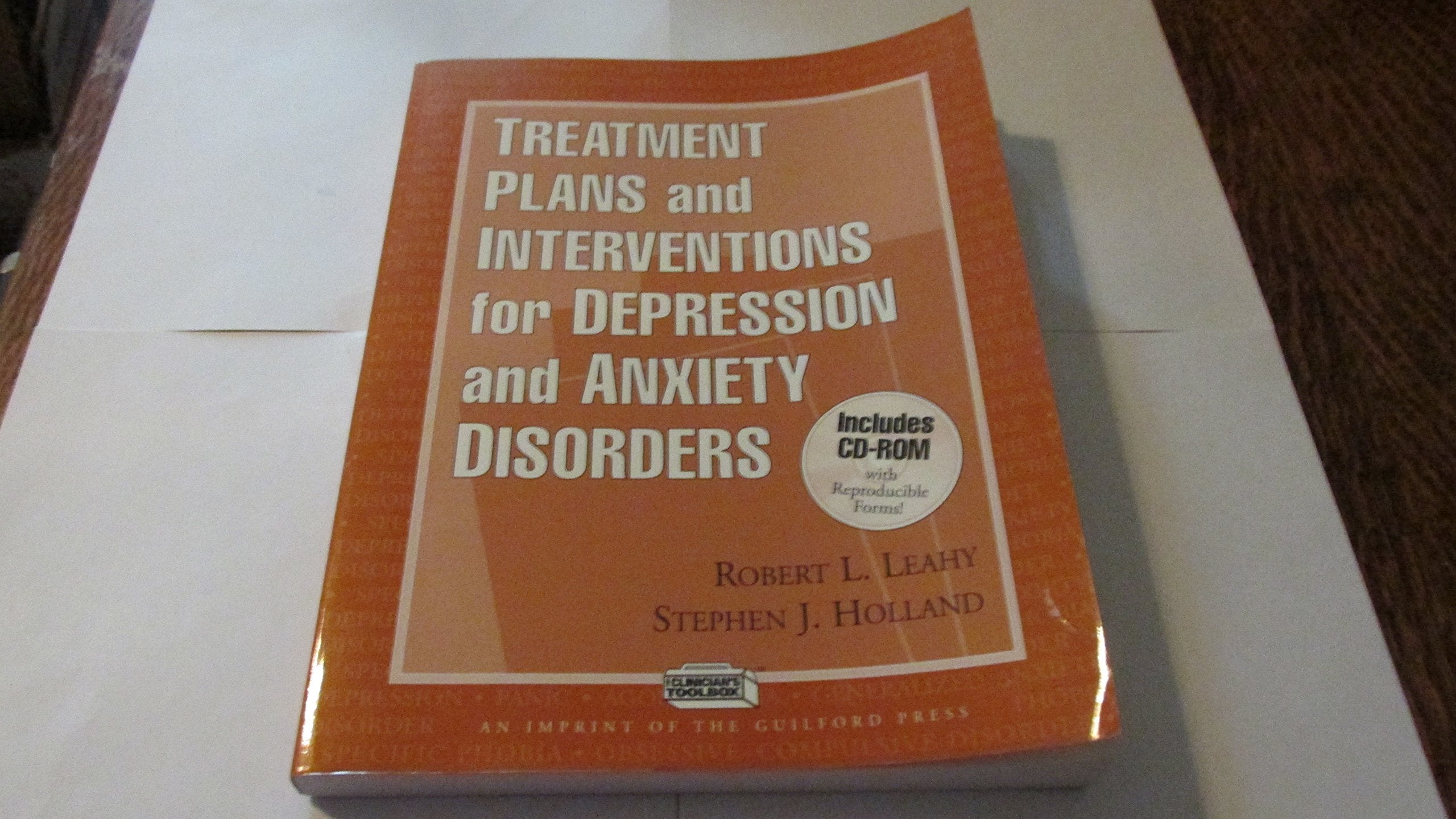 Treatment Plans and Interventions for Depression and Anxiety Disorders (The Clinician's Toolbox) Medicine
