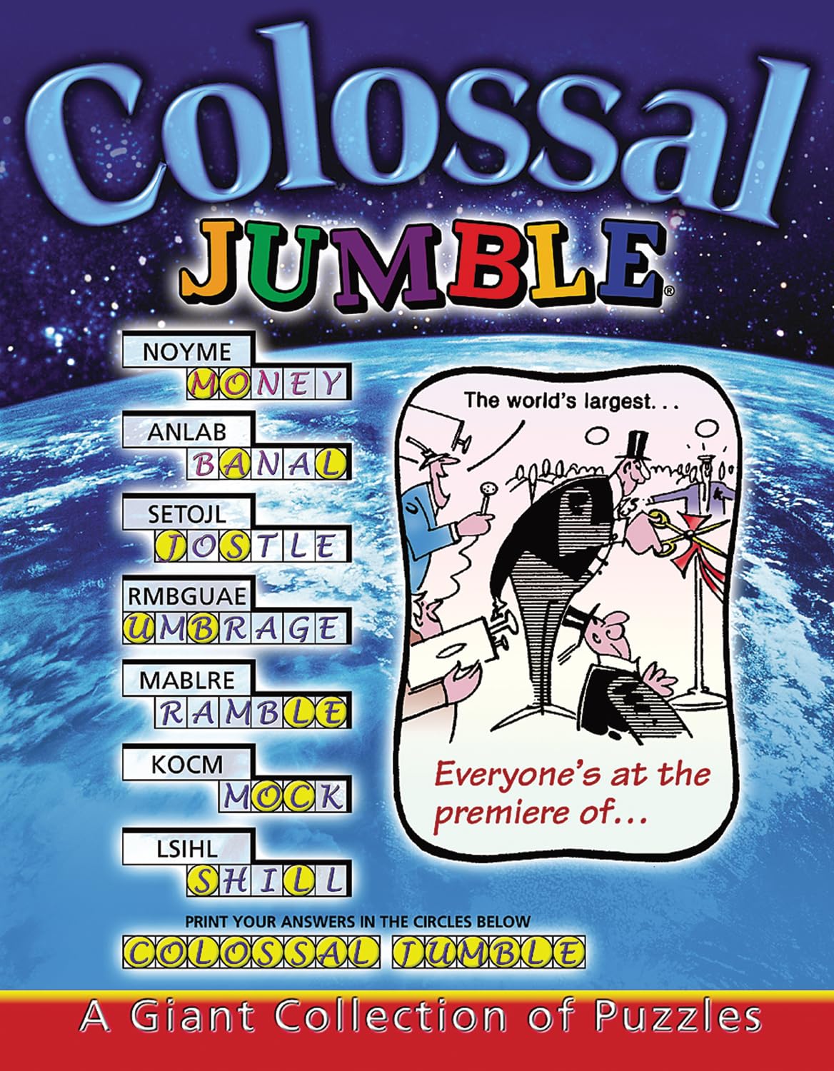 Colossal Jumble(r): A Giant Collection of Puzzles (Jumbles(r)) Leisure & Fun