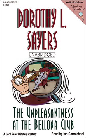 The Unpleasantness at the Bellona Club (Mystery Masters Series) Detective & CSI