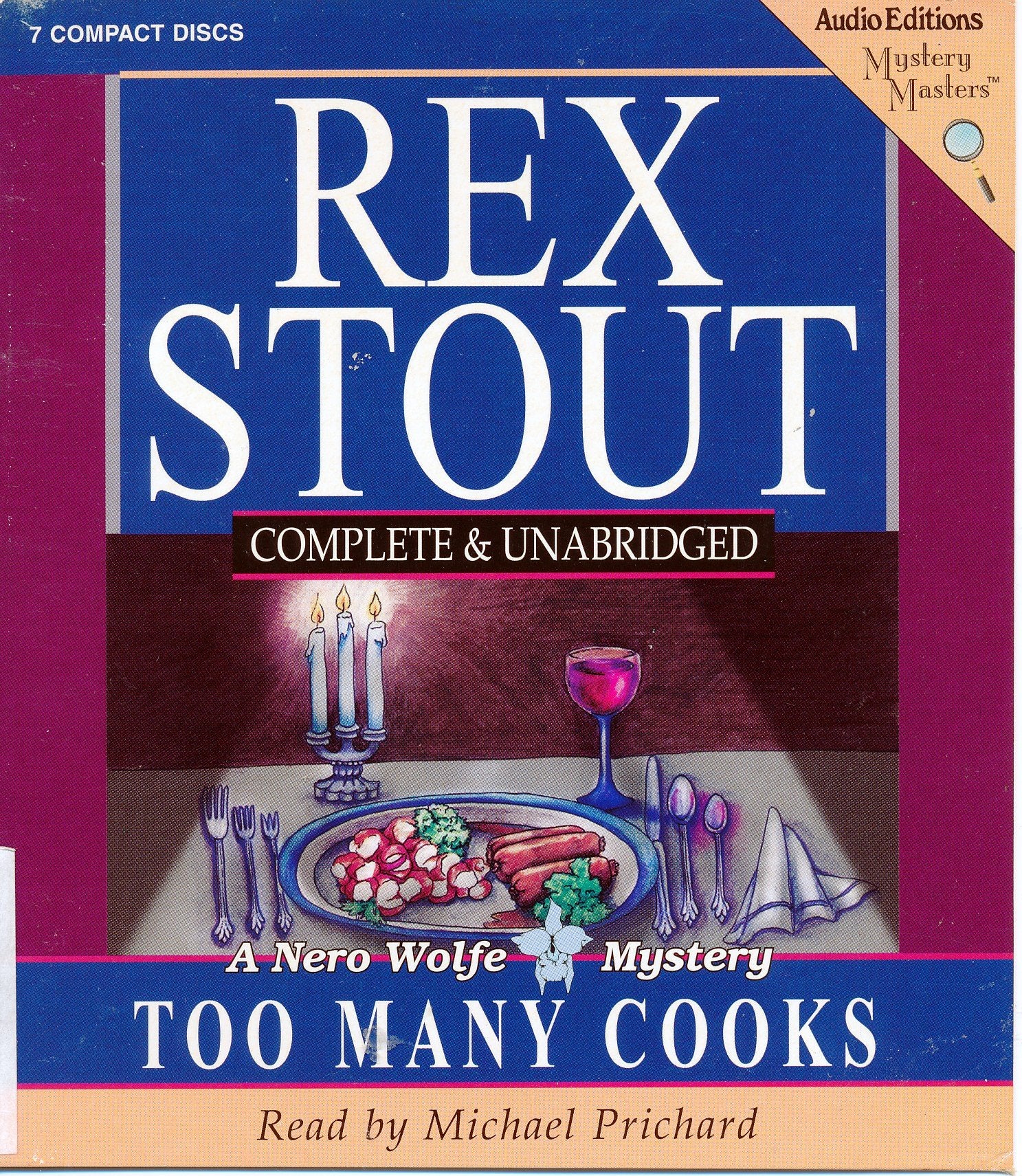 Too Many Cooks: A Nero Wolfe Mystery (Mystery Masters Series) Detective & CSI