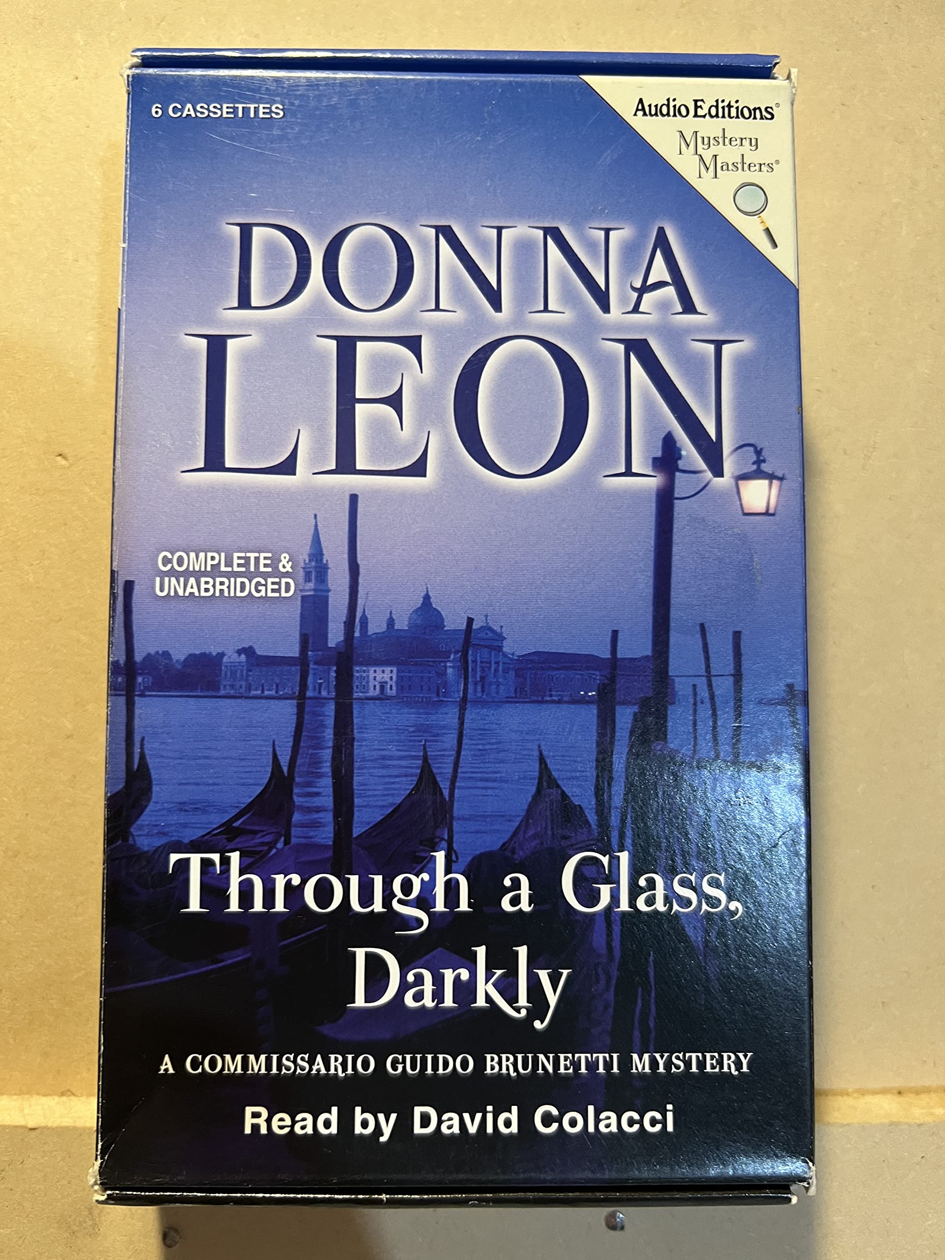 Through a Glass, Darkly: A Commissario Guido Brunetti Mystery Detective & CSI