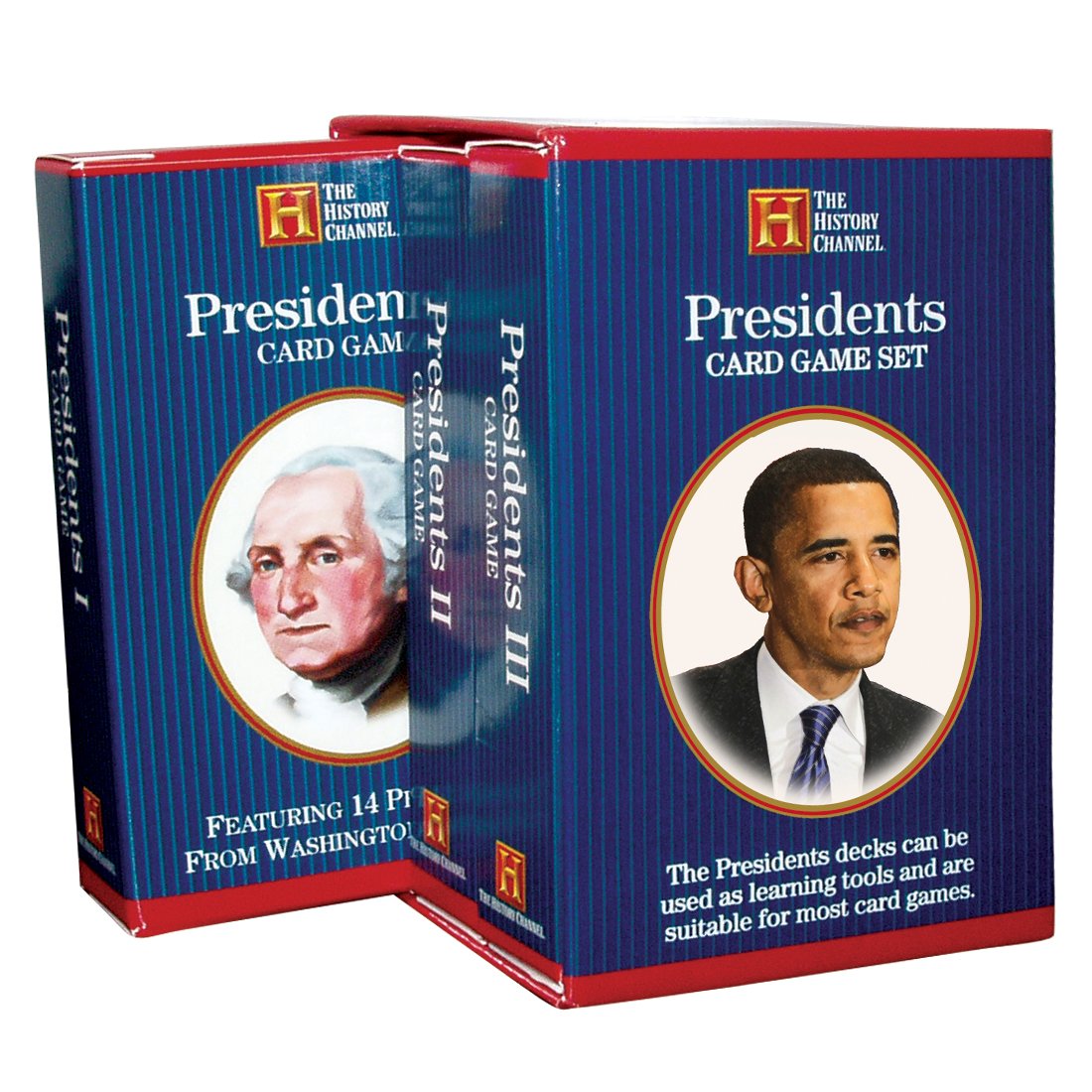 Presidents Card Game Set: Featuring 43 Presidents : 1789-Present Leisure & Fun