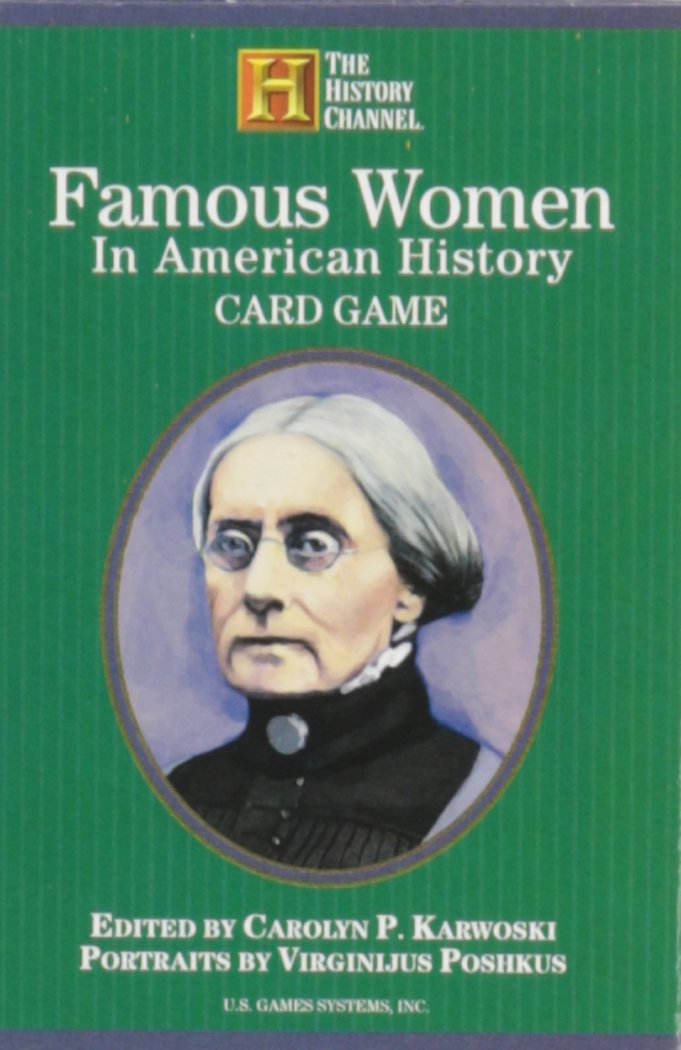 Famous Women in American History Card Game book