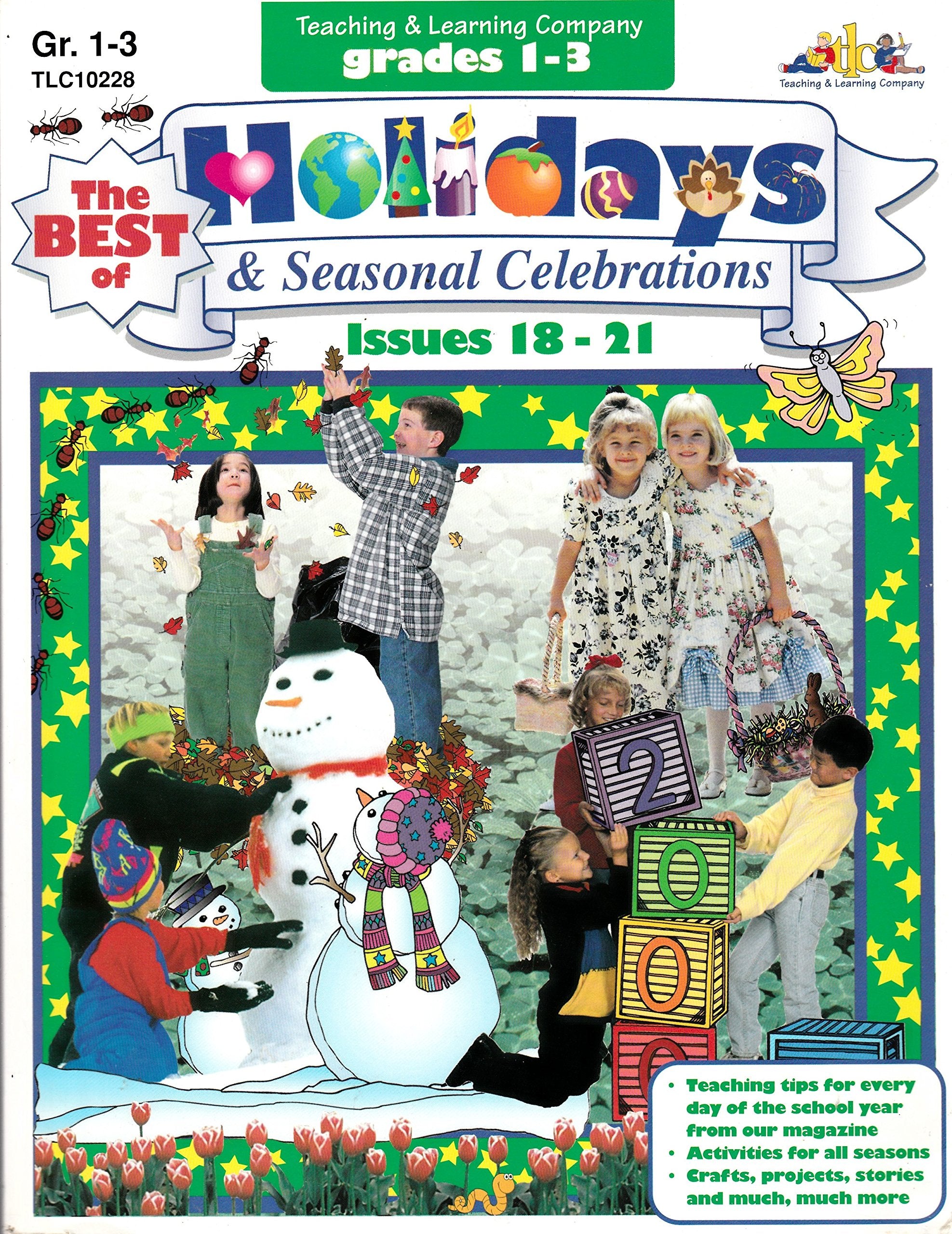 The Best of Holidays and Seasonal Celebrations, Grades 1-3, Issues 18-21 (Holidays and Seasonal Celebrations, TLC10228) Books