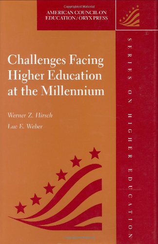 Challenges Facing Higher Education at the Millennium (AMERICAN COUNCIL ON EDUCATION/ORYX PRESS SERIES ON HIGHER EDUCATION) Social Sciences