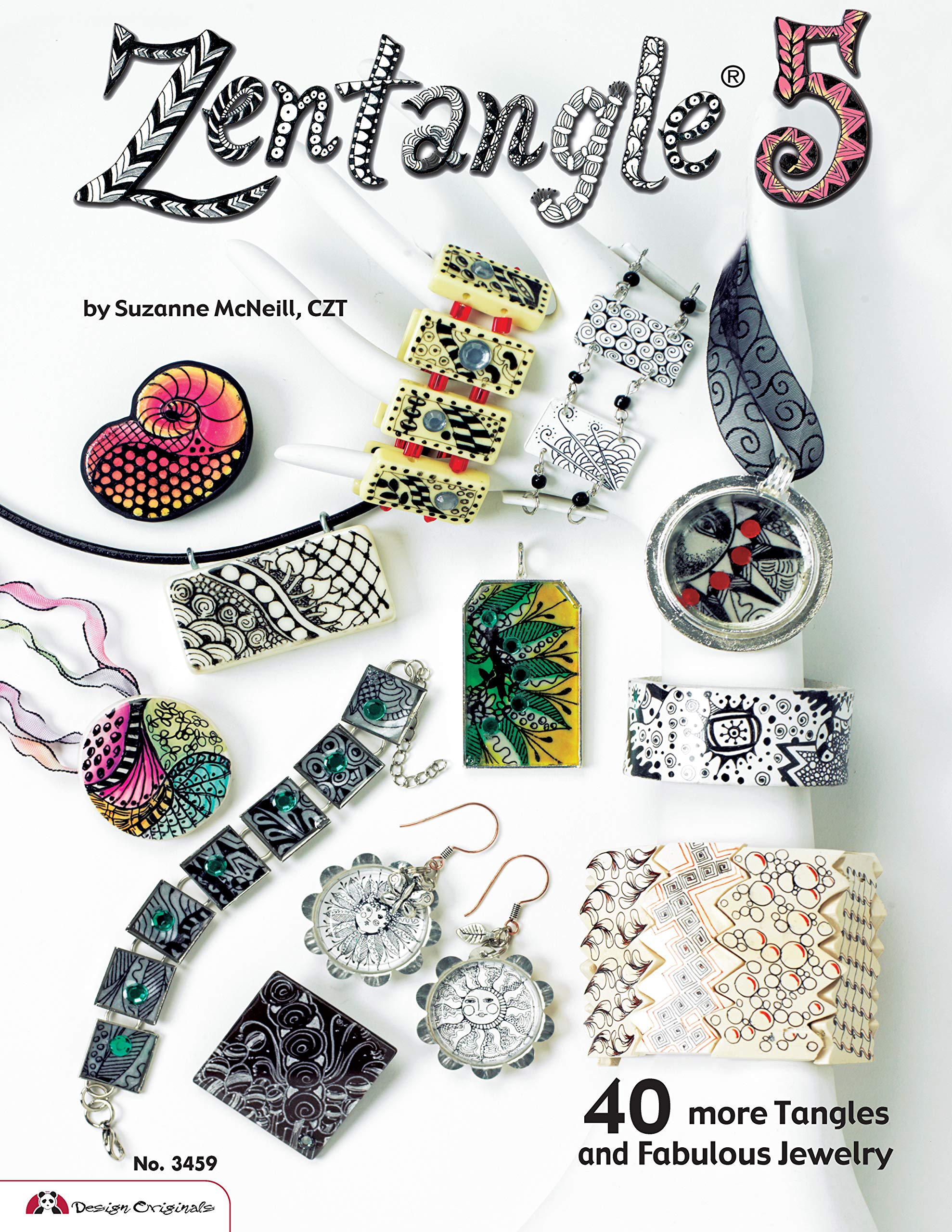 Zentangle 5: 40 more Tangles and Fabulous Jewelry (Design Originals) Sequel to Zentangle Basics, 2, 3, and 4: 40 more Tangles and Fabulous Jewelry (sequel to Zentangle Basics, 2, 3 and 4) Arts & Music