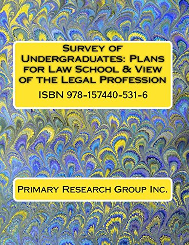 Survey of Undergraduates: Plans for Law School & View of the Legal Profession Study Guides