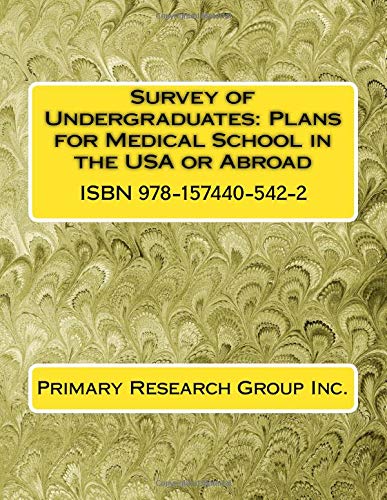 Survey of Undergraduates: Plans for Medical School in the USA or Abroad Study Guides