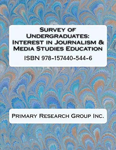 Survey of Undergraduates: Interest in Journalism & Media Studies Education Media & Communication