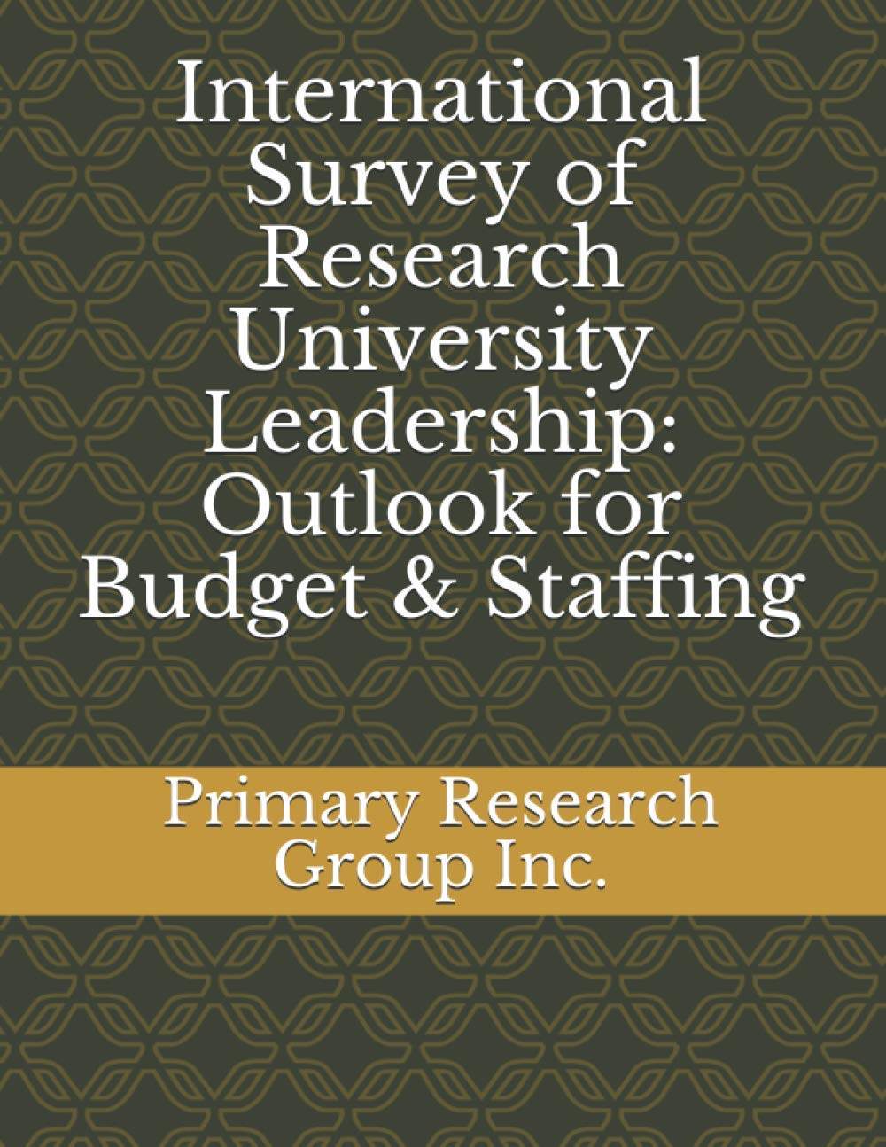 International Survey of Research University Leadership: Outlook for Budget & Staffing Business, Finance & Career