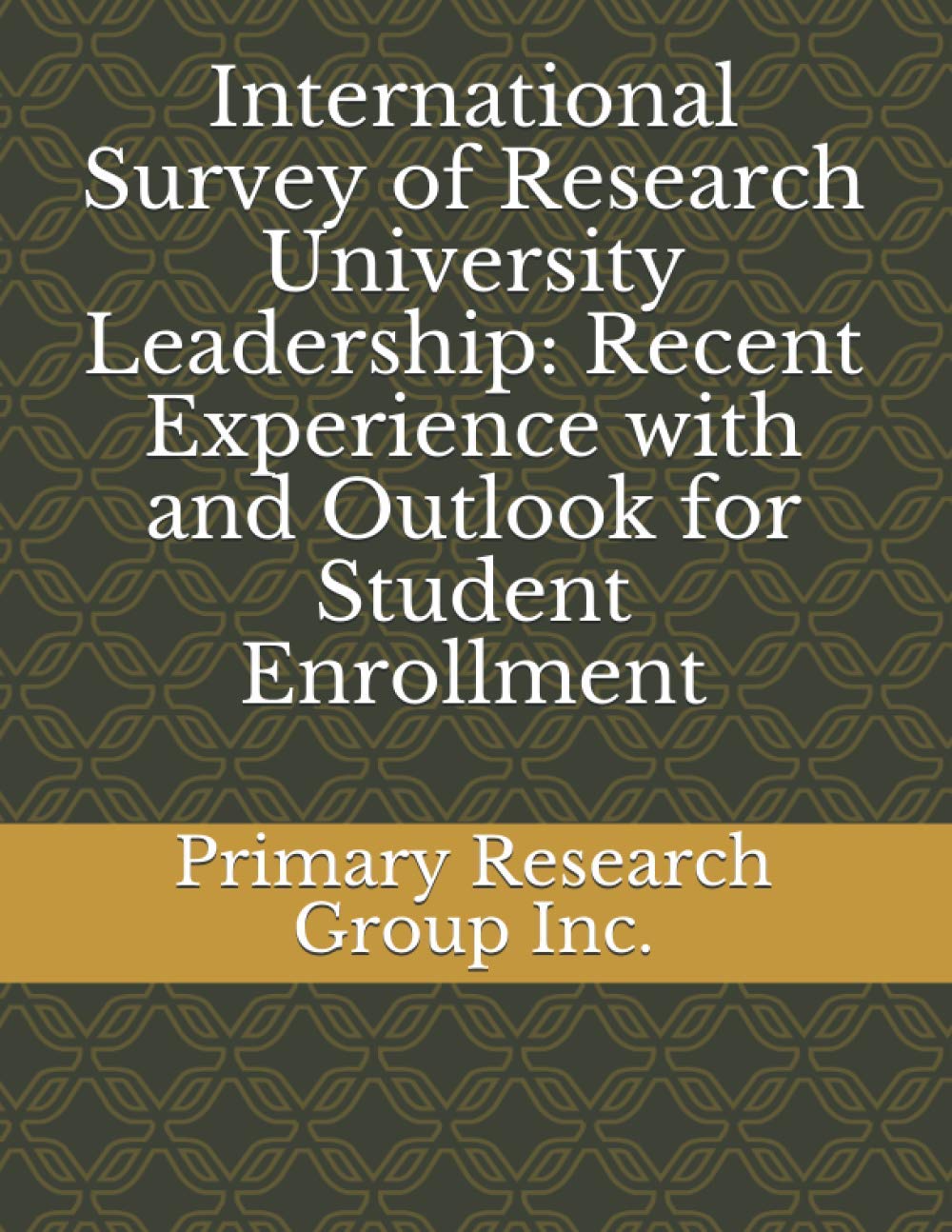 International Survey of Research University Leadership: Recent Experience with and Outlook for Student Enrollment Computer Science