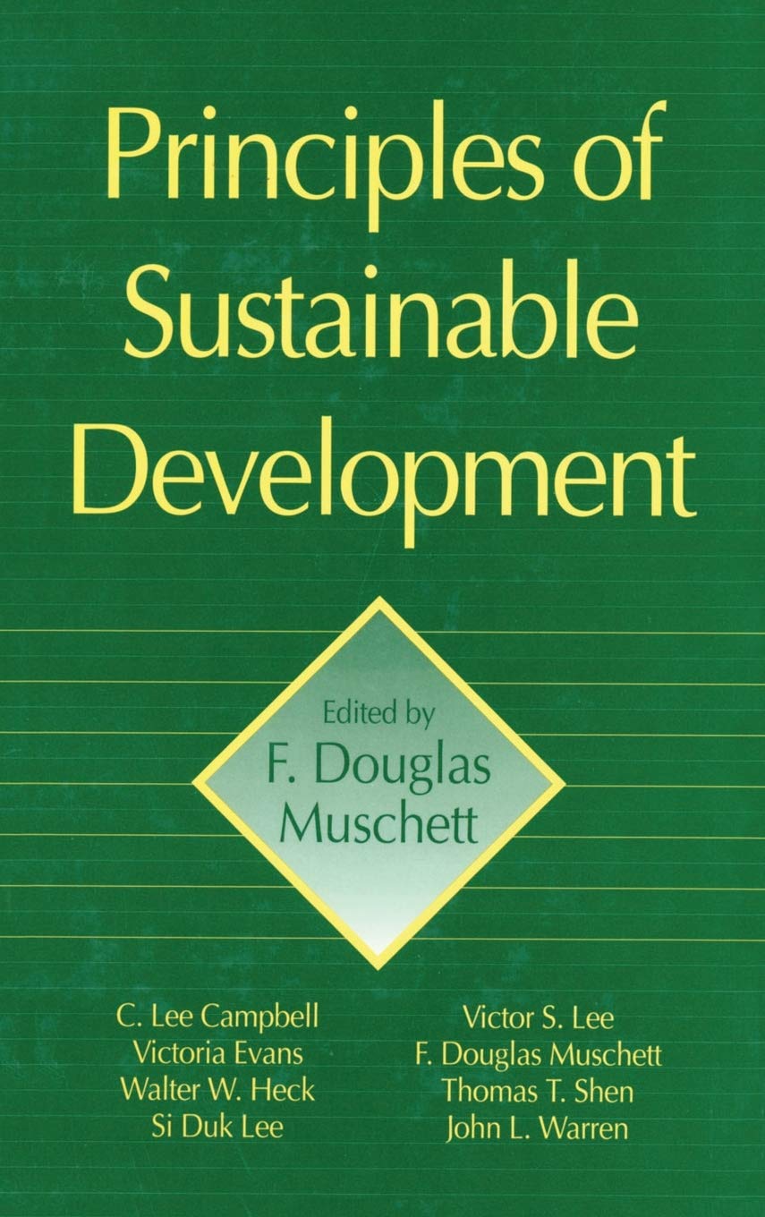 Product Image: Principles of Sustainable Development
