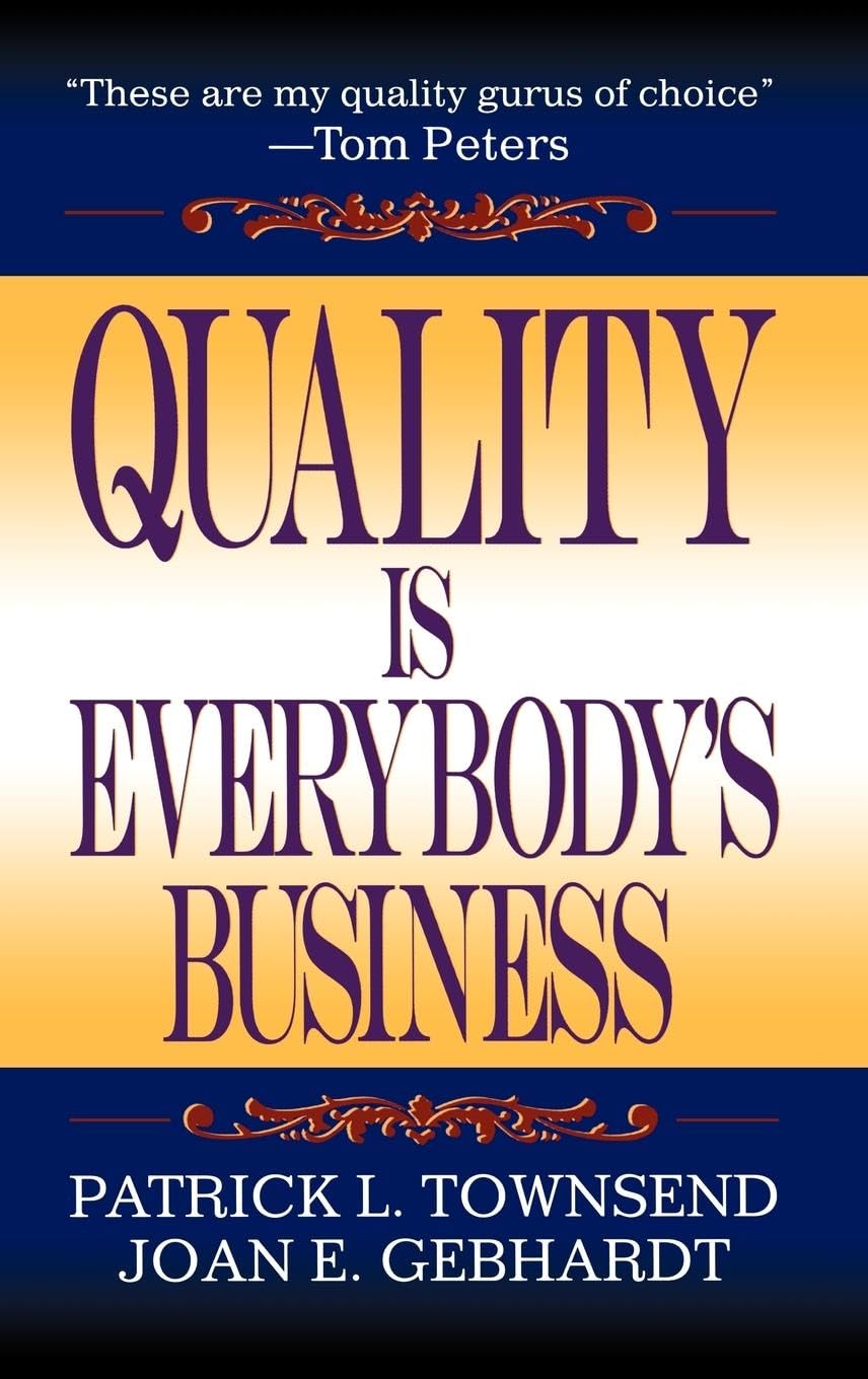 Product Image: Quality is Everybody's Business