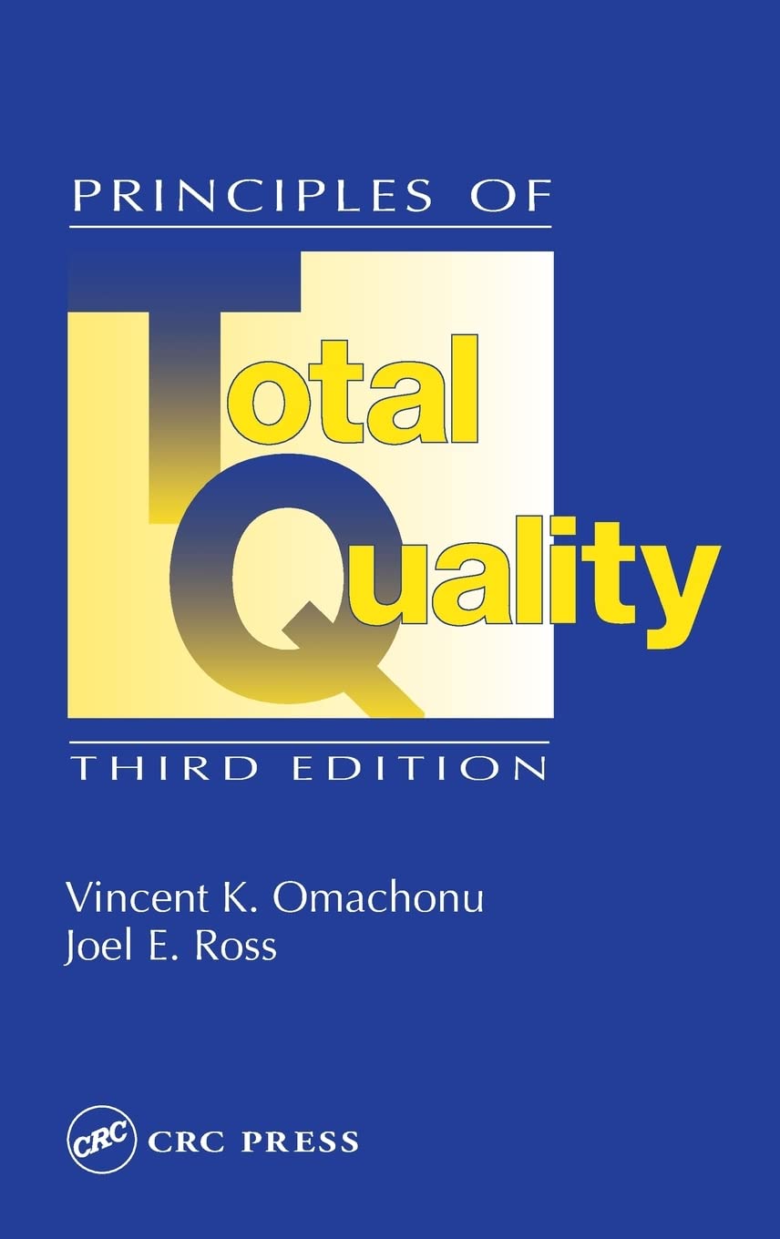 Product Image: Principles of Total Quality