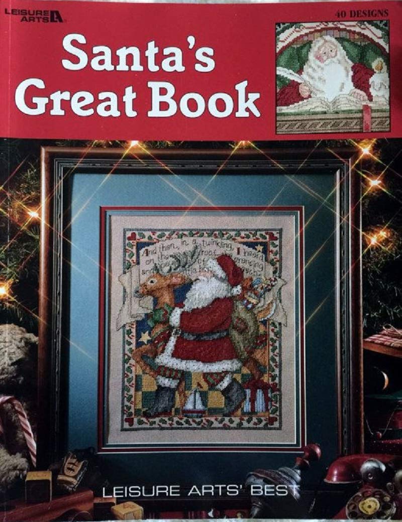 Santa's Great Book of Cross Stitch: 40 Designs Hobbies & Crafts