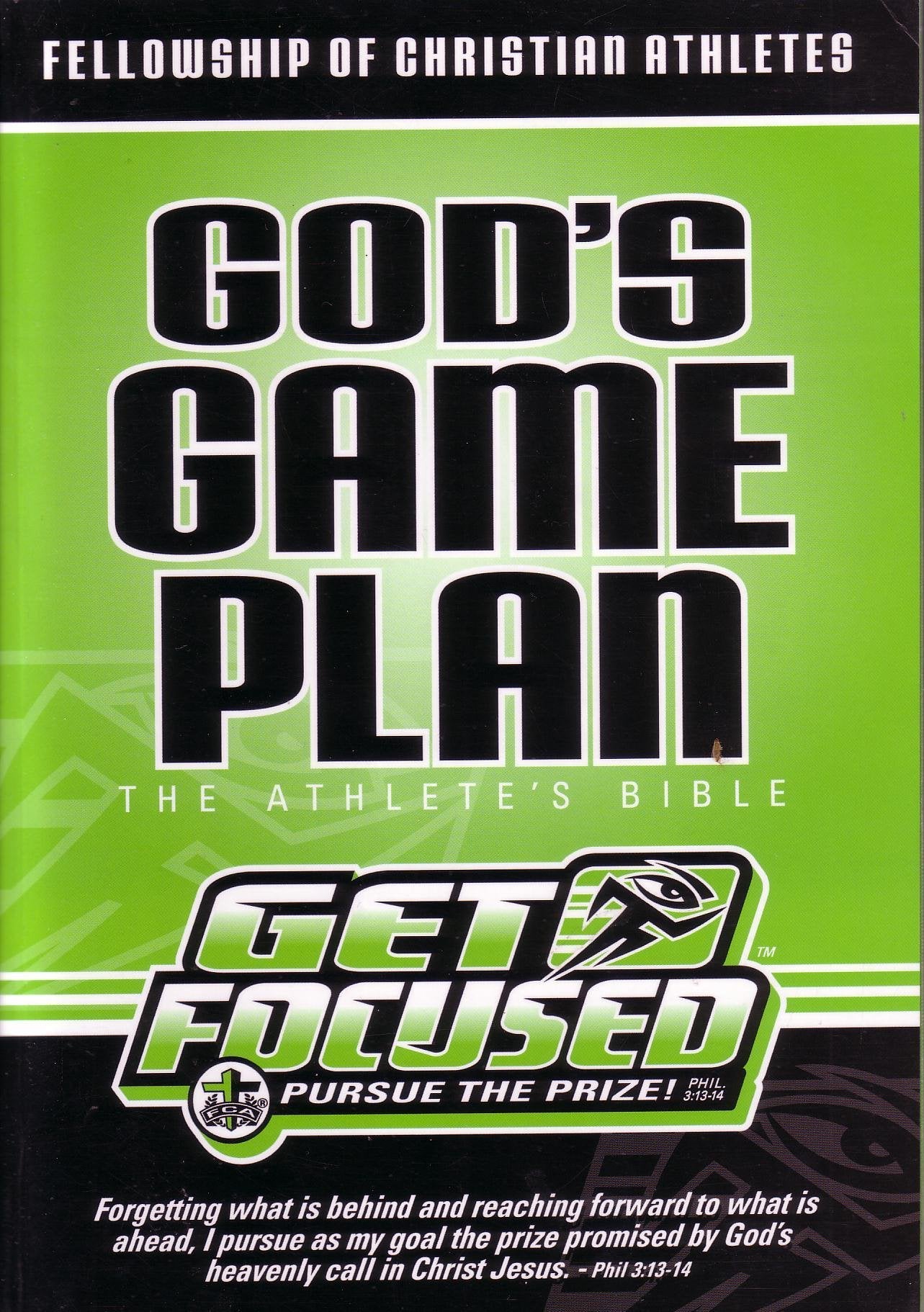 God's Game Plan: The Athlete's Bible book
